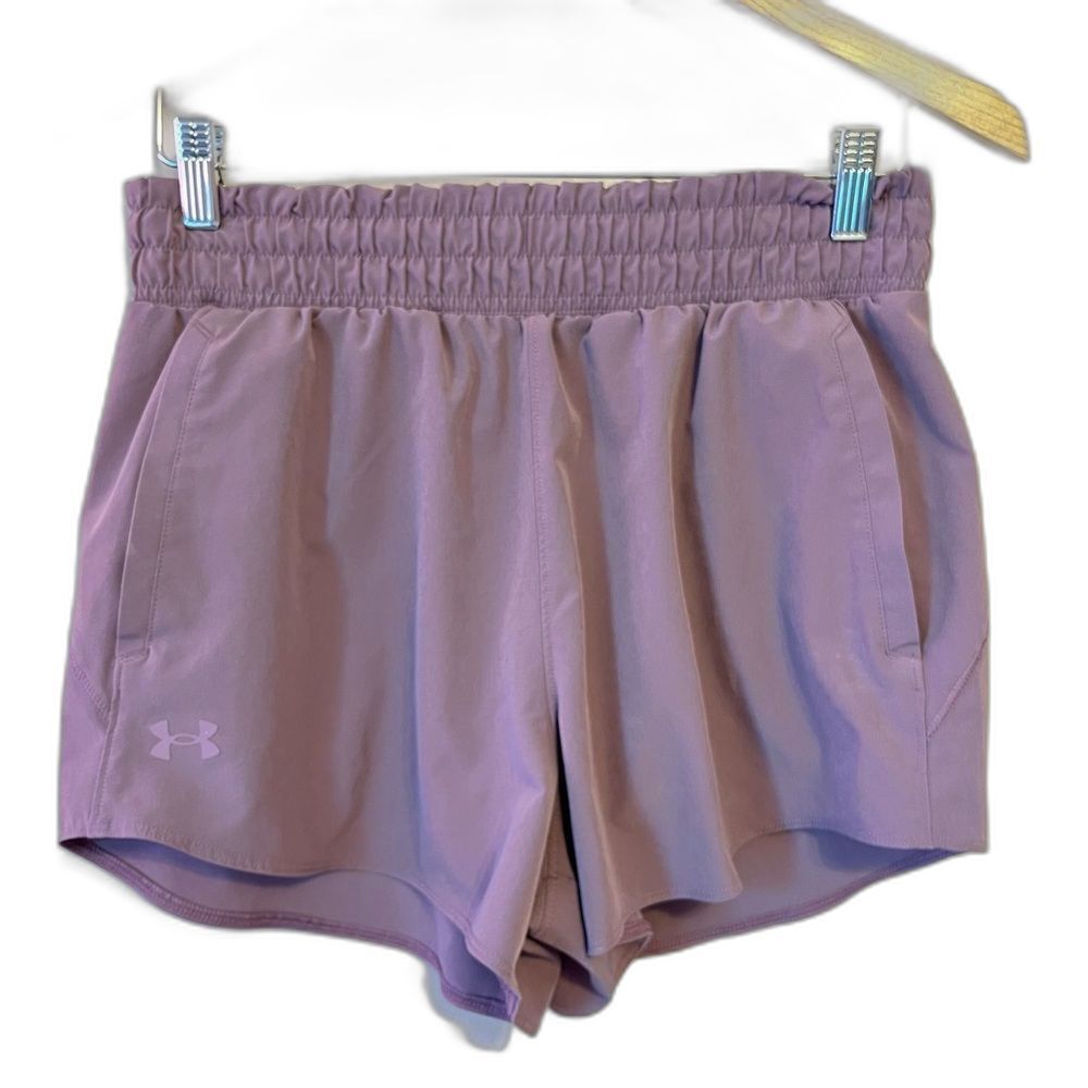 Under Armour UA Vanish Womens 3" Short Medium Purple Mauve Running Fitness Gym